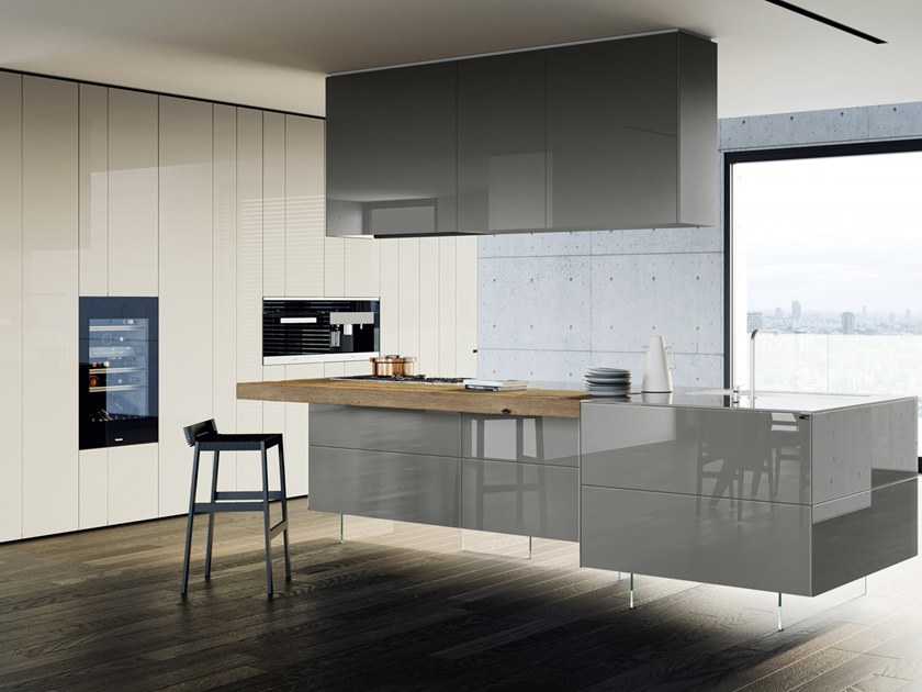 36E8 GLASS | Kitchen with island