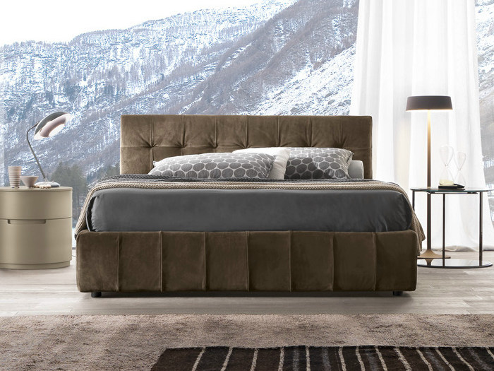 DADO | Bed with tufted headboard